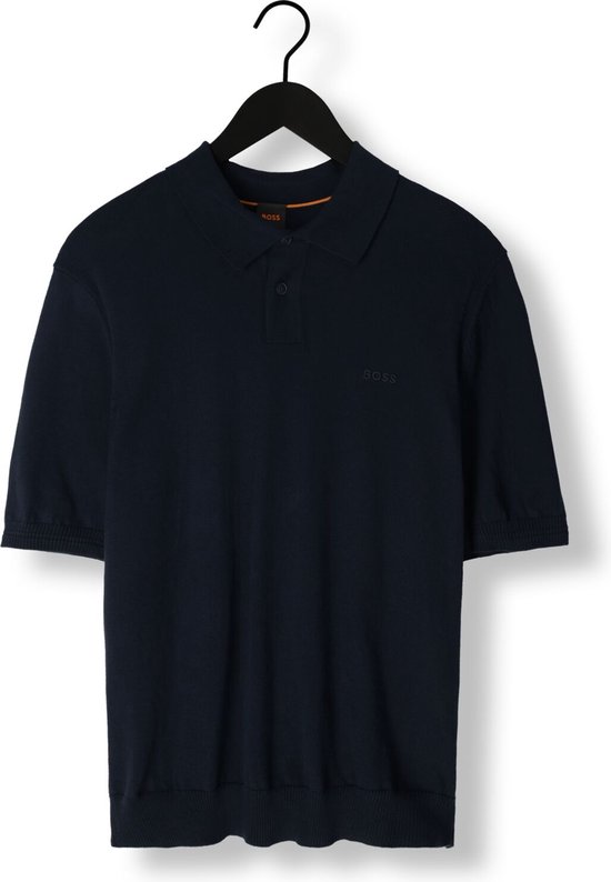 Boss Asac_p Polo's & T-shirts Heren - Polo shirt - Donkerblauw - Maat 3XL