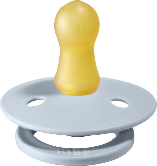 100231 Fopspeen Bibs Blauw 0+ (S) van BIBS — afbeelding 3
