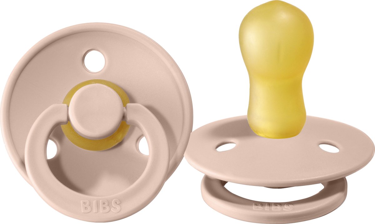 Goedkoopste Bibs Fopspeen Round 18mnd Blush