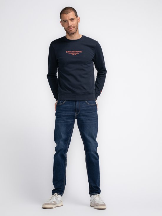 Petrol Industries - Heren Russel regular tapered fit jeans jeans - Blauw