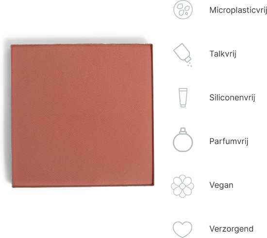 Blèzi® Velvet Blush Recharge 20 Natural Peach - Blush Peach pour un look naturel - Naturel et vegan