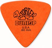 Dunlop Tortex Triangle plektrums 0,60 6er Set, orange - Plectrum set