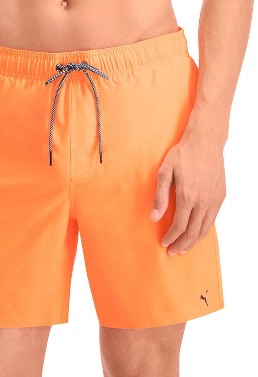 Puma Zwembroek Heren Middel Lang Bright Orange — afbeelding 2