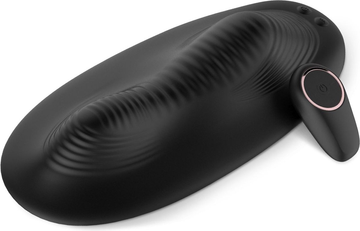 Goedkoopste Vibe Pad Dubbele Vibratie met Afstandsbediening - Zwart
