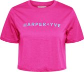 Harper & Yve Harper-ss Tops & T-shirts Dames - Shirt - Lila - Maat XL