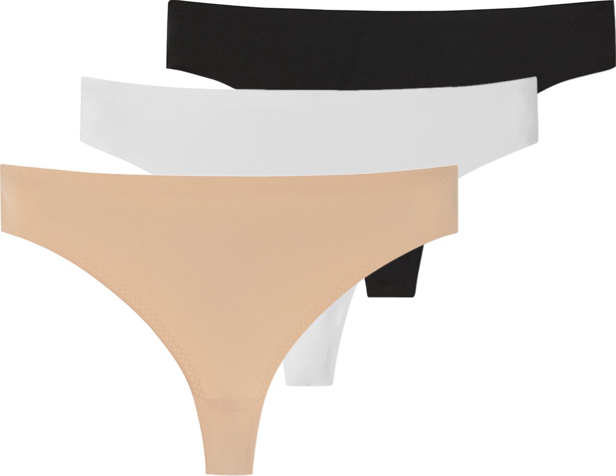 Schiesser Dames string 3 pack Invisible Soft