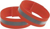 Doodadeals® - Reflecterende Armbanden – Hardlopen – Sportarmband - Oranje – 2 stuks