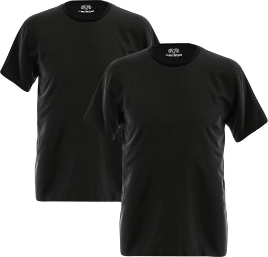 T-shirt Ceceba col rond - Zwart - 31240-4012-930 - 6XL - Homme