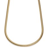 Lucleon - Heren - Roestvrij Staal Schakelketting - Goudkleurig