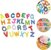 Magnetische stickers - Alfabetstickers - Leermiddelen voor baby's - 26 Engelse hoofdletters