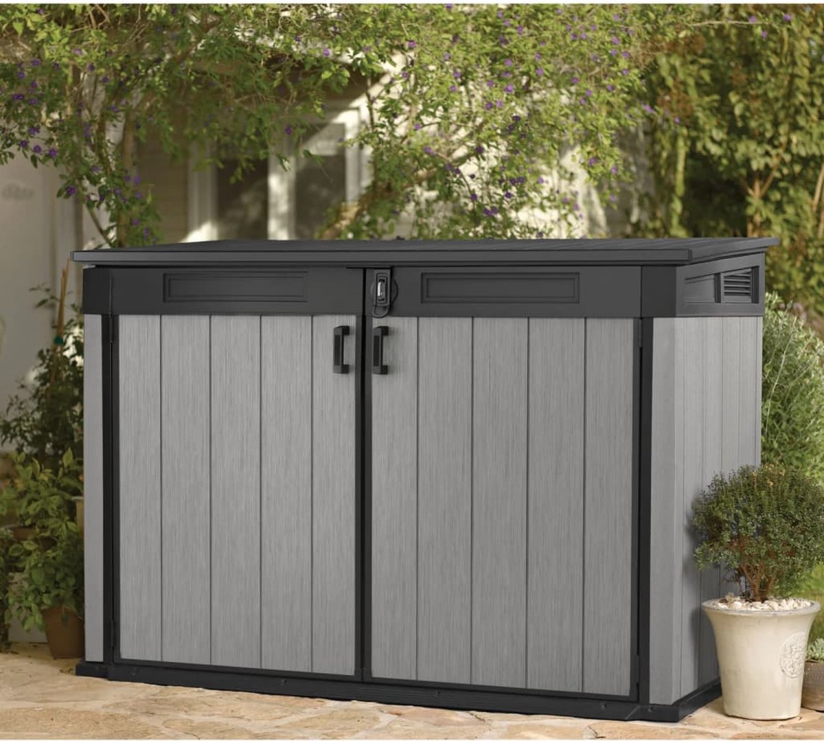 Keter Grande Store Opbergbox - 190,5x109,3x132,5cm - 2020L - Grijs