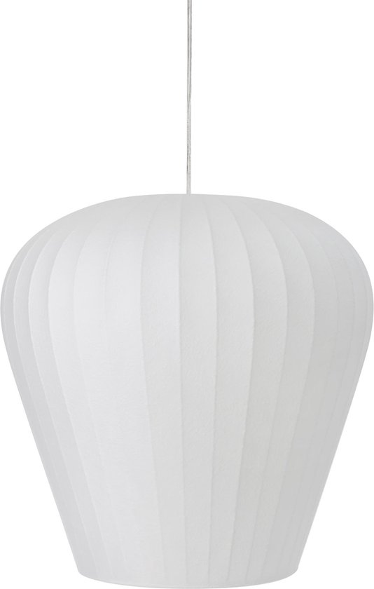 Light & Living Hanglamp Xela - Wit - Ø37,5cm - Modern - Hanglampen Eetkamer, Slaapkamer, Woonkamer