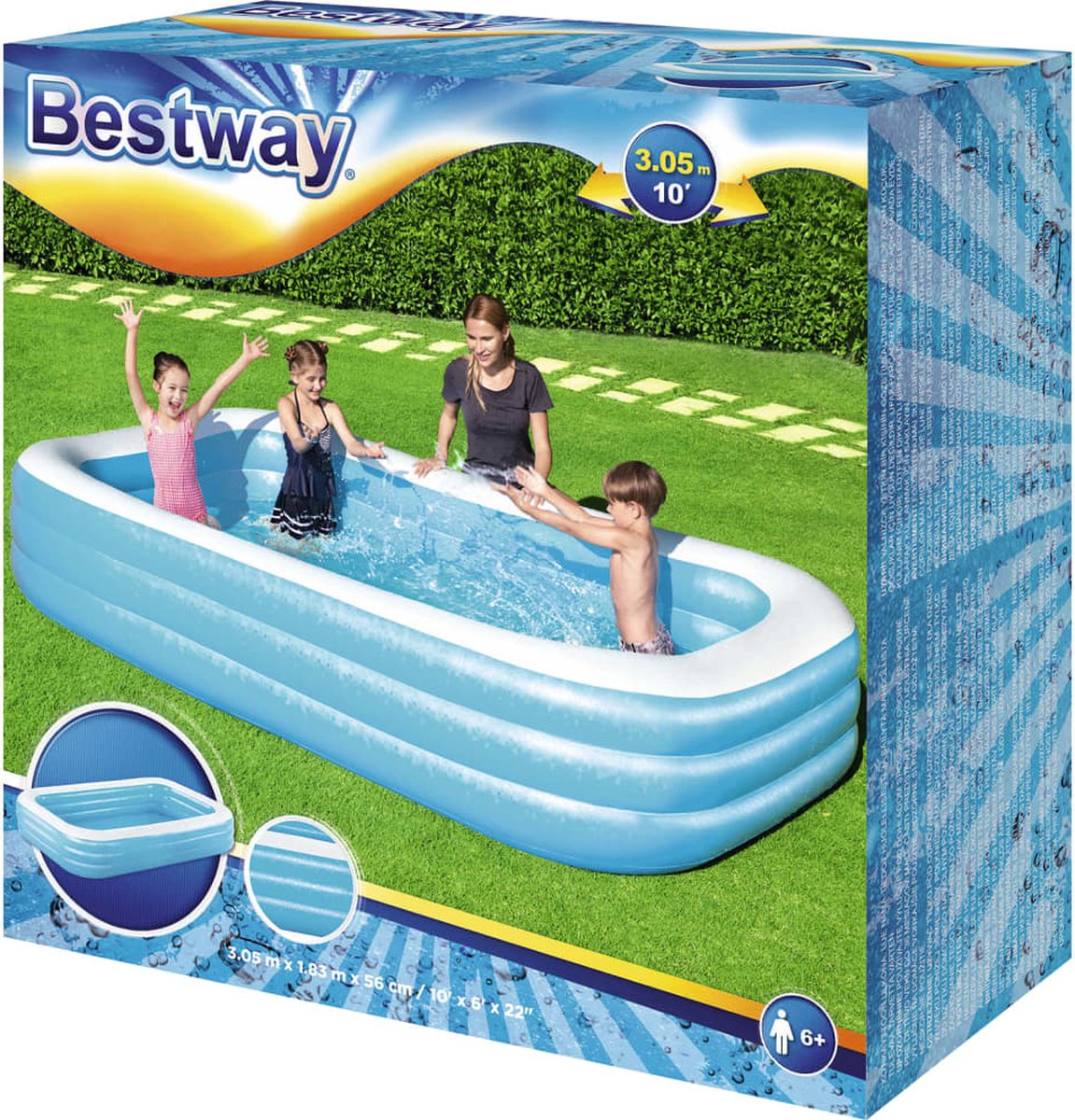 Bestway-Zwembad-opblaasbaar-305x183x56-cm
