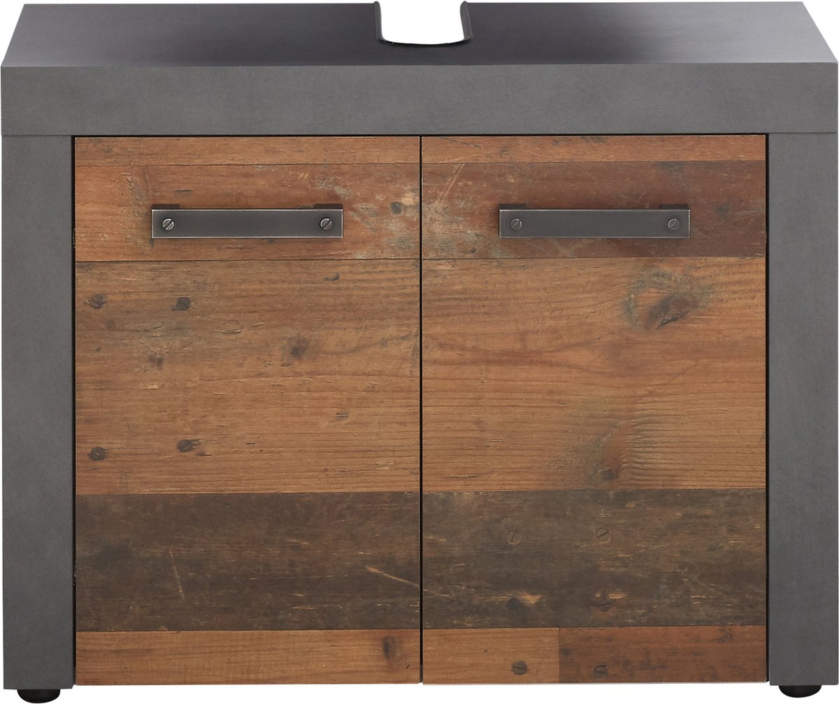 Trendteam-wastafelkast-Indy-oud-hout-en-matera-bruin