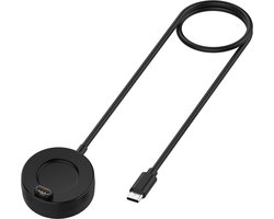 By Qubix - Garmin Watch Oplader / Oplaadkabel - USB-C aansluiting - 1 meter - Geschikt voor Garmin Fenix 5 / 5X / 5s / 6 / 6X / 6s / 7 / 7X / 7s / 8 / 8 pro / Garmin Instinct / 2