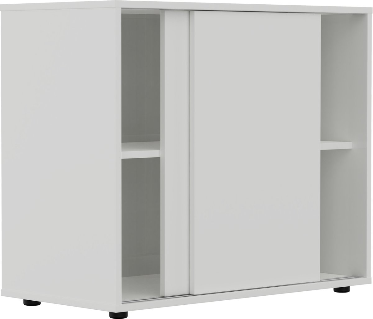 Dressoir wandkast schuifdeuren - archiefkast - kast ordners mappen boeken