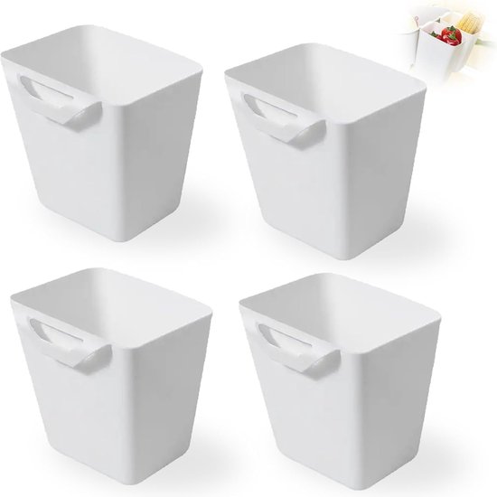 MAIXINNEW 3 stuks kleine bekerhaken onder plank, koffiekopjes hanger onder kast, onder plank organizer opknoping voor mokken, kopjes keukengerei
