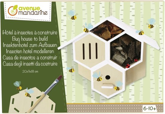 Avenue Mandarine knutseldoos Bug House to Build