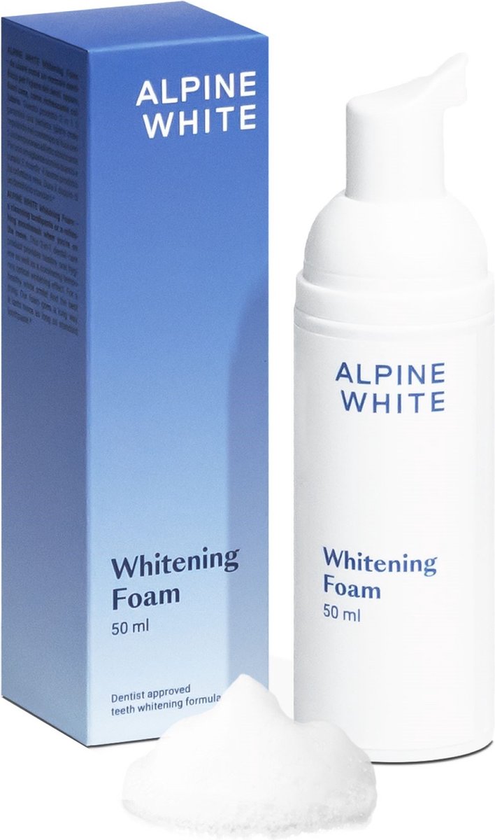 Alpine White Tandbleekschuim