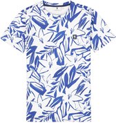 Garcia T-shirt T Shirt Met Bloemen Patroon R41204 1464 Milk Melee Mannen Maat - XL