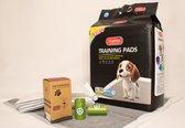 HugEase Trainingspads: Super Absorberende en Waterdichte Puppy Pads – Essentieel voor Zindelijkheidstraining van Puppy’s en Honden | Leak Proof, Geurloos, Biologisch Afbreekbaar en Milieuvriendelijk