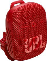 JBL Wind 3S - Mini haut-parleur Bluetooth portable - Étanche - avec support de guidon gratuit - Rouge