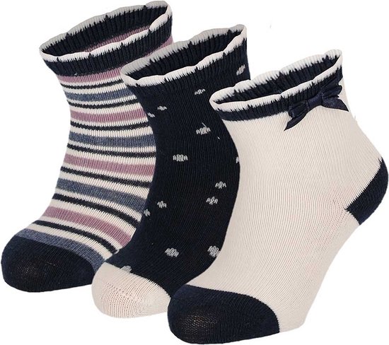 iN ControL Lot de 3 chaussettes bébé été - 17/19