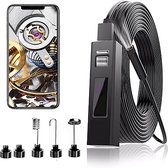USB Endoscoop iphone – Draadloze Inspectiecamera HD – WiFi endoscoop inspectie camera Voor Android en Iphone – Zwart - 5M