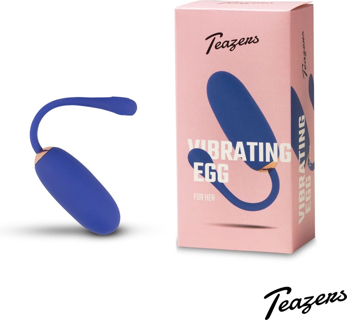 Teazers - Vibrerend Ei met Afstandsbediening - Oplaadbaar - Bekkenbodemtrainer - Vibrerende Eieren - Vibrators voor Vrouwen - Sex Toys voor Vrouwen - Vibrators - Koppel Vibrator - Paars