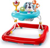 Looprekje Baby - Loopwagen - Loopstoel - Baby Jumper Speelgoed - Rood met Blauw