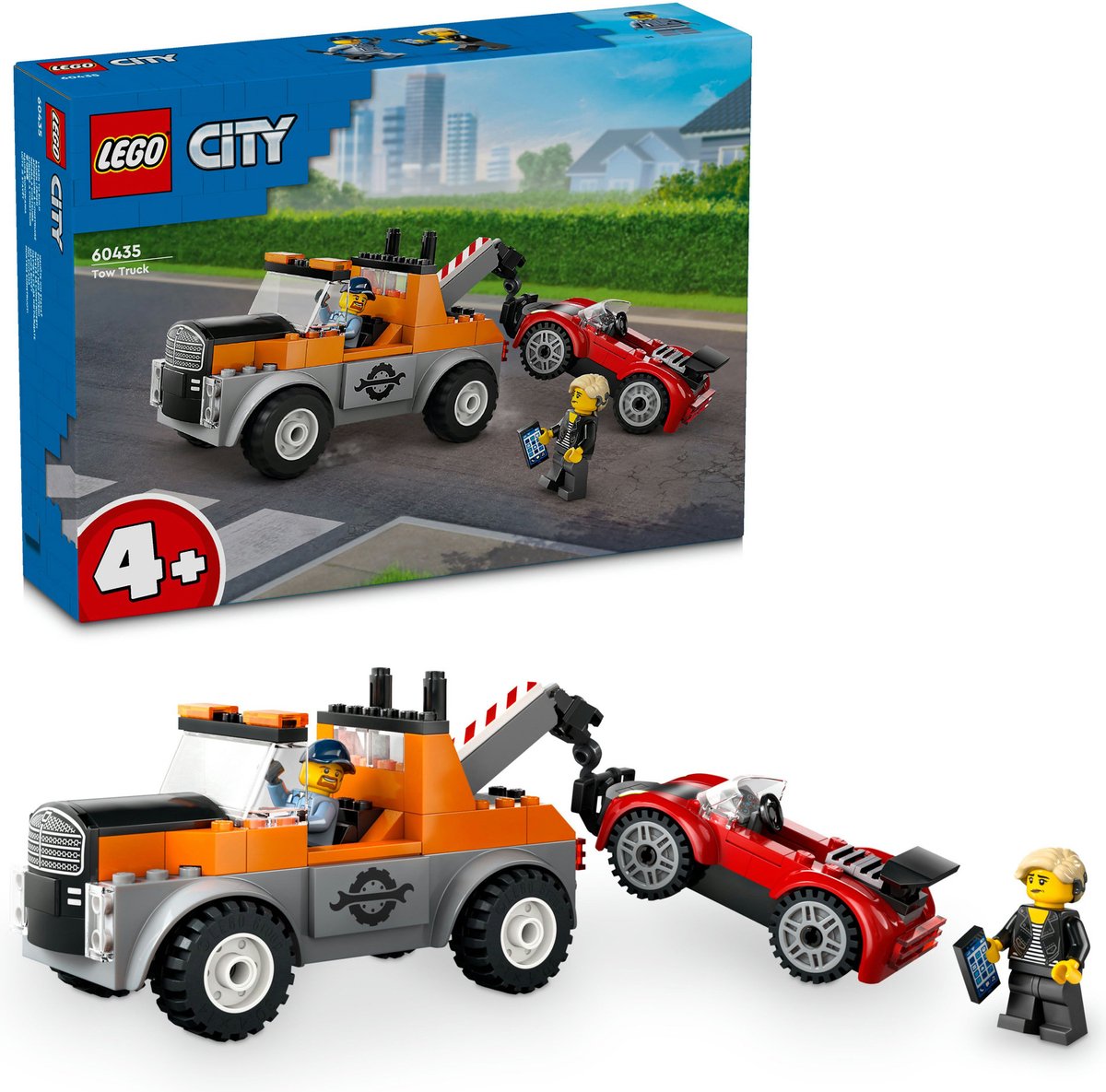 LEGO City Sleepwagen en sportautoreparatie 60435 — afbeelding 3