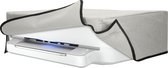 kwmobile hoes geschikt voor HP Envy 6020e / Envy 6055e - Beschermhoes voor printer - Stofhoes in lichtgrijs