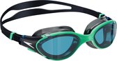 Unisex Volwassen Biofuse 2.0 Zwembril Groen/Blauw One Size - Ideale pasvorm voor zwemmen swimming glasses