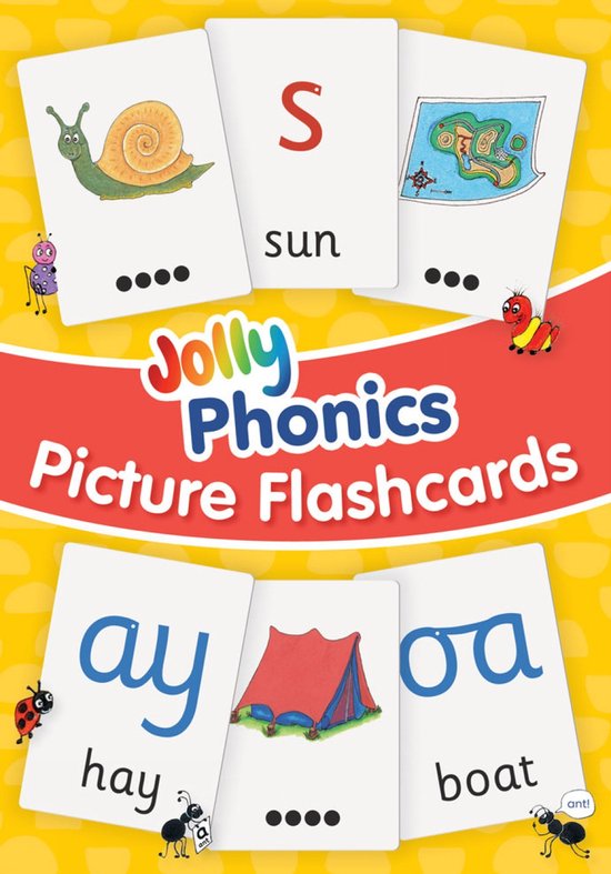 Jolly Phonics Picture Flash Cards - cover