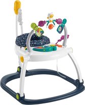 Baby Jumper Speelgoed - Kinderspeelgoed 1 Jaar - Baby Speelgoed 0 Jaar - Bouncer - Wit met Zwart