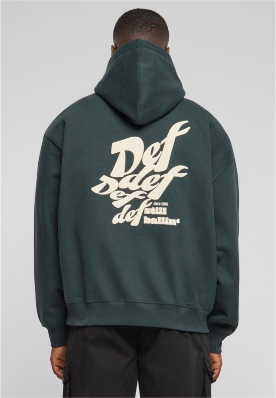 DEF - DEFDEF Hoodie/trui - XXL - Donkergroen