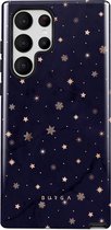 BURGA Telefoonhoesje voor Samsung Galaxy S22 Ultra - Schokbestendige Hardcase Hoesje - Midnight Kiss