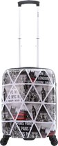 Saxoline Handbagage Harde Koffer / Trolley / Reiskoffer - 55x39x20cm - Cities - Print