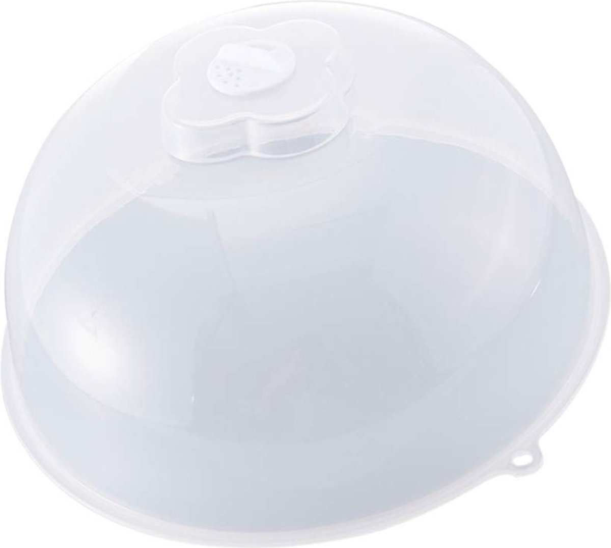 Magnetrondeksel Magnetron Spatbeschermingsafdekking 22 cm Voedselafdekking met stoomopeningen Magnetronafdekking voor keukenmagnetronkap