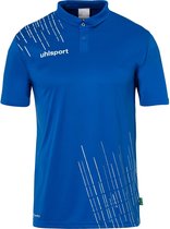 Uhlsport Score 26 Polo Heren - Royal / Wit | Maat: 4XL