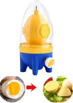 UniEgg® Golden Egg - Eigeelmixer - Prachtig Gouden Ei - Maak mixen van eiwitten en dooiers eenvoudig, leuk en leerzaam - Veilig en hygiënisch