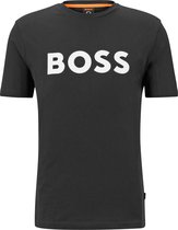 BOSS - T-shirt Thinking Zwart - Heren - Maat M - Modern-fit