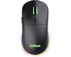 Trust GXT 927 Redex+ – Draadloze Gaming Muis – RGB Verlichting – 25600 DPI – Zwart