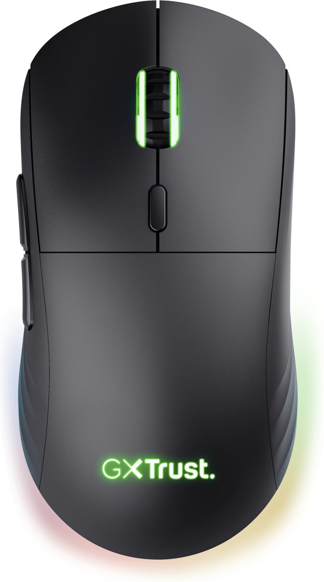Trust GXT 927 Redex+ - Draadloze Gaming Muis - High Performance - Zwart