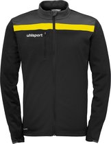 Uhlsport Offense 23 Polyestervest Heren - Zwart / Antraciet / Limoen | Maat: XL