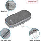 Insuline Travel Case - Insuline Cooler Bag voor Insuline Pens, Glucosemeter en andere diabetische benodigdheden (grijs)