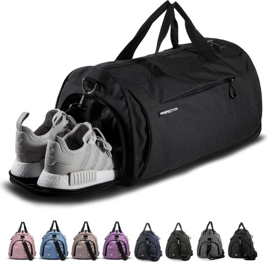 Sac De Sport 44L Imperméable – 3 En 1 (sac à Main, Bandoulière, Dos) – Avec Compartiment Chaussures Et Poche étanche