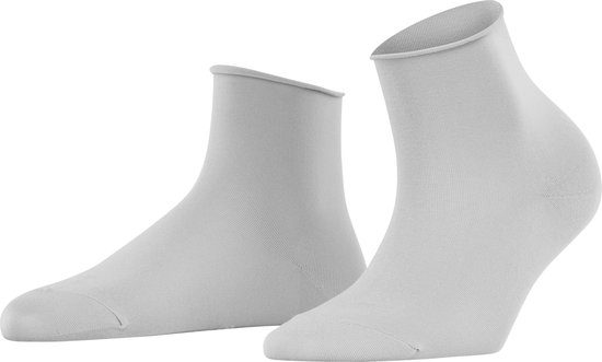 FALKE Cotton Touch business & casual Katoen sokken dames grijs - Maat 35-38
