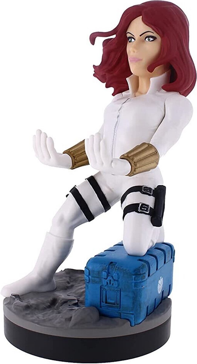 Cable Guy Marvel Black Widow White Suit houder voor controllers en smartphones thumbnail 6