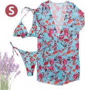 Livano Bikini Femme - Bikini Filles - Maillot de bain - Push Up - Maillots de bain Maillots de bain - Nager - Set Sexy - Haut et Bas - Bleu Ciel Profond - Taille S